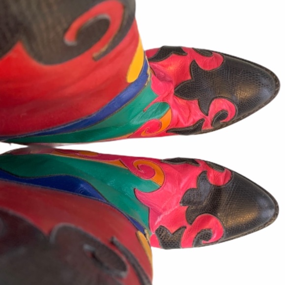 Vintage ZALO Woman’s Cowboy Boot Size 36 - Picture 3 of 8